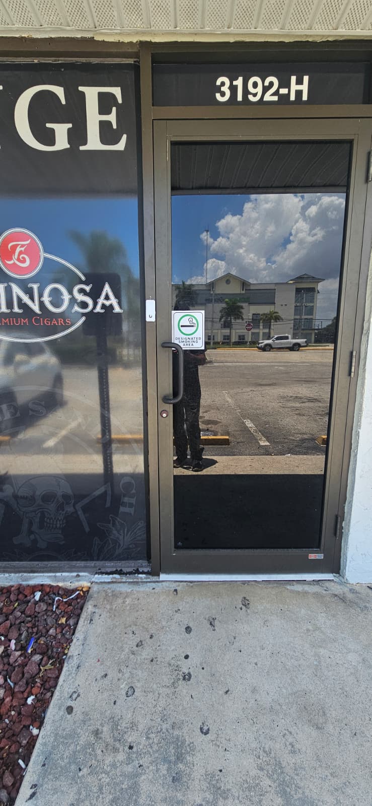 Cigar Lounge Wanted Card Access on the Front Door: HES C5000 Strike on the Existing Controller, Hallandale Beach photo 4