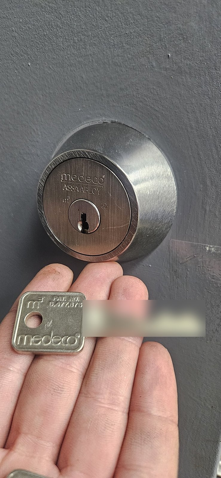 Medeco High Security Commercial Lock Change: Maxum Deadbolt and Keyed-Alike Cylinders, Dania Beach photo 3